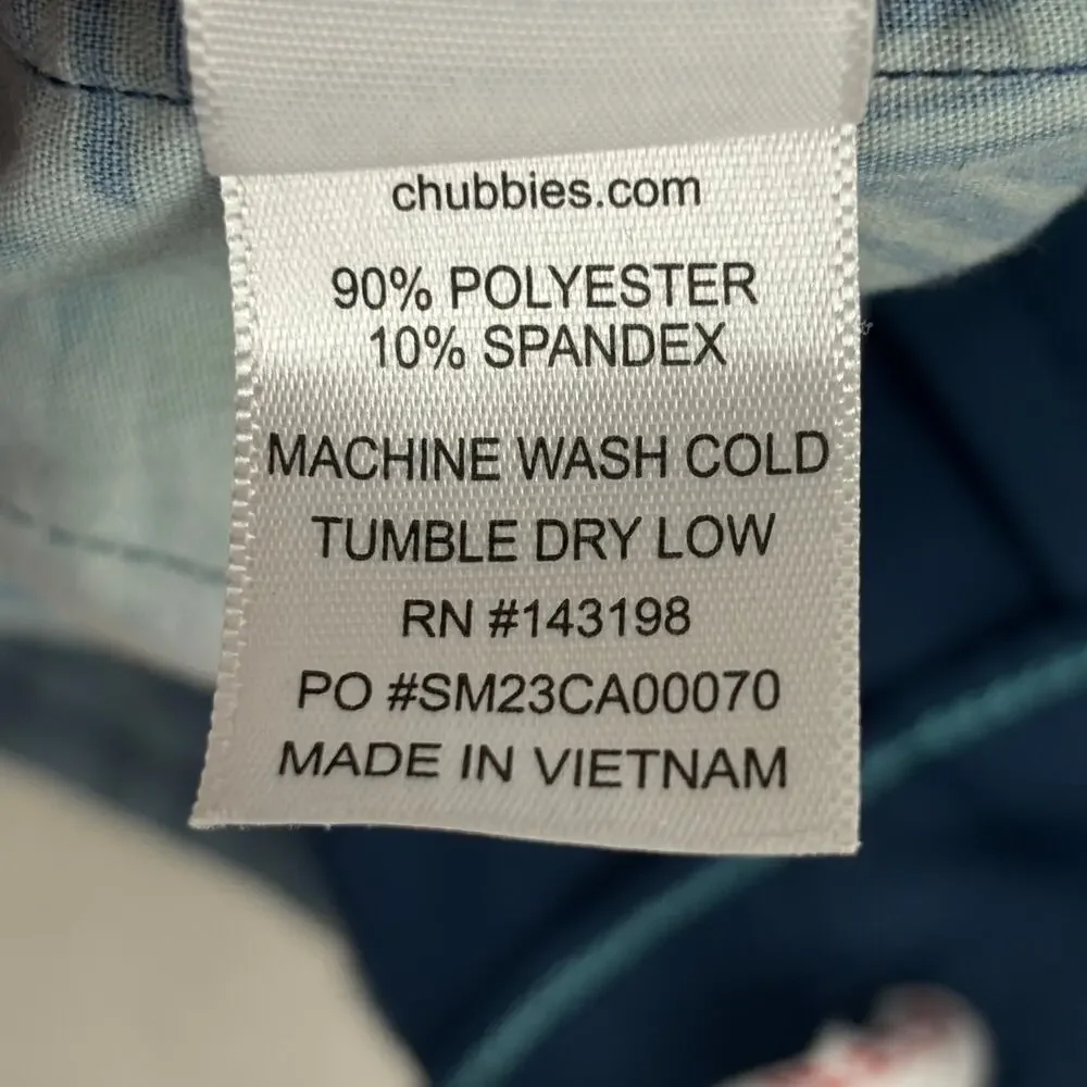chubbies excellent preowned